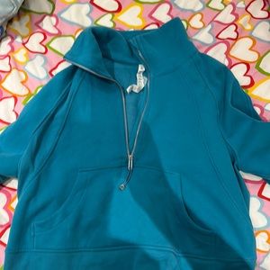 M/L oceanic funnel neck half zip scuba lululemon
